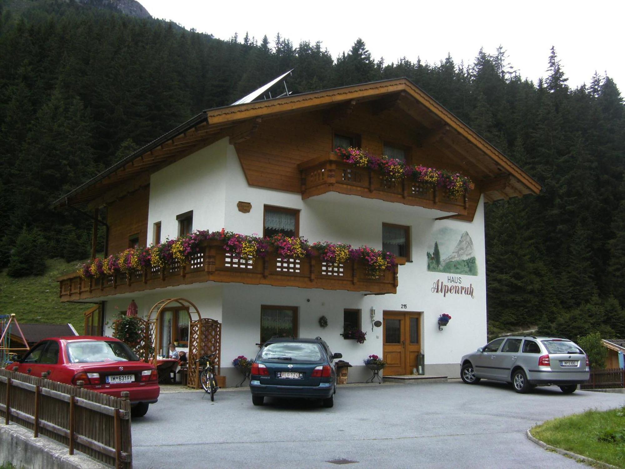 Haus Alpenruh Hotel Sankt Leonhard im Pitztal Exterior foto
